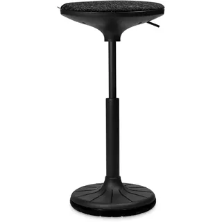 Bürohocker Arbeitshocker Hocker Stehhilfe Wagner W3 High schwarz