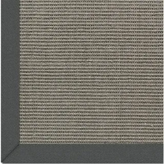 Astra Sisalteppich Manaus Col. 40 graphit 80 cm x 200 cm ohne Fleckenschutz