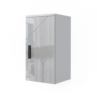 Vicco Badschrank Irma Weiß Hochglanz, 30 x 59 cm