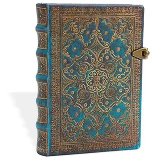 Paperblanks Notizbuch Azurblau Midi liniert