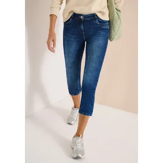 Cecil Scarlett Slim Leg Blau 30/32
