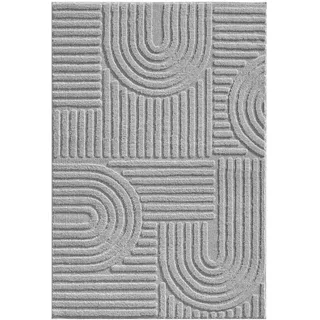 Ayyildiz Art Hochflorteppich 60 x 110 cm Silber