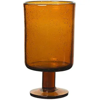 Ferm Living - Oli Weinglas, recycelt amber