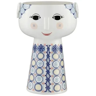 Bjorn Wiinblad Bjørn Wiinblad Eva Vase, H18.5 blau