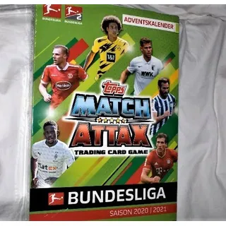 Match Attax 2020/2021 Adventskalender Fußball Bundesliga OVP,Neu,Lizenzware