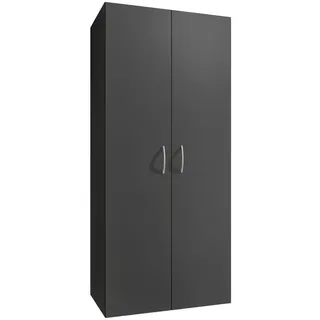 WIMEX Drehtürenschrank Multiraumkonzept 80 x 185 x 54 cm Grau