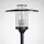 LED-Mastaufsatzleuchte inkl LED-Lampe