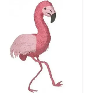 Amscan - Pinata - Pull-Pinata Flamingo