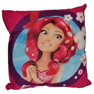 alles-meine.de GmbH Mia and Me - Kissen 40 cm * 40 cm - Kuschelkissen Kind Pferde Einhorn Schmetterling Mädchen Pferd pink Kindergarten - Schmusekissen
