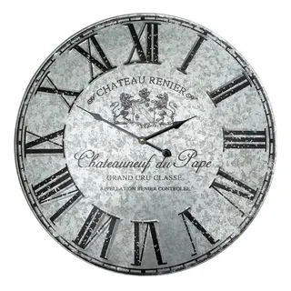 Ambiente Haus Wanduhr 58 cm 58 silber