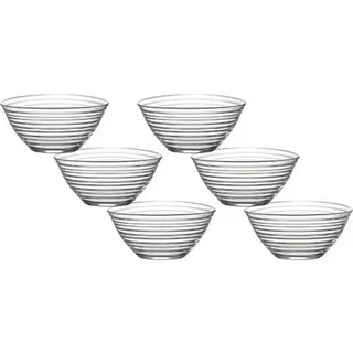 LAV Dessertschale LAV 6tlg Glasschalen Derin Schalen Glasschale Dessertschale 300cc, Glas, (Set, 6-tlg) beige