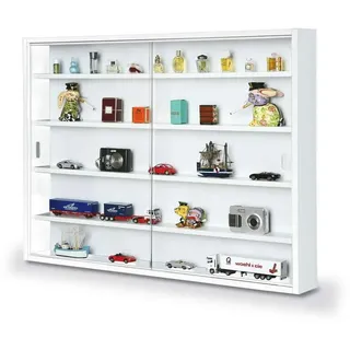 Interlink Sammlervitrine 80 x 60 x 9,5 cm Weiß