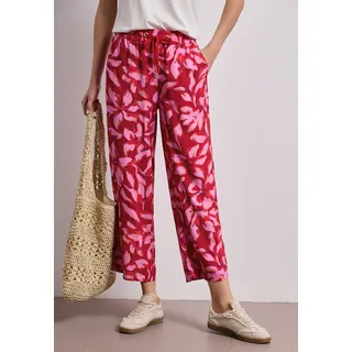 STREET ONE Emee Wide Leg Hose Rot 34/26