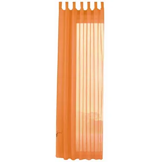 Gardinenbox Schlaufenschal, PULA HxB 245x140, Orange,