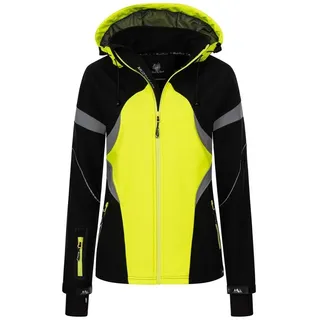 Rock Creek D-467 Softshelljacke Damen Gelb XS