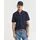 Reg Contrast Rugger Kurzarm-poloshirt Evening Blue M