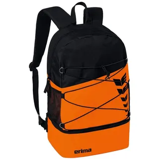 Erima Sportrucksack SIX WINGS Rucksack orange|schwarz