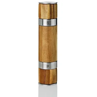 AdHoc Doppelmühle Duomill 21 cm Akazienholz