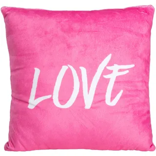 Stuco Sprüche Dekokissen LOVE - L/B/H ca. 25.00x25.00x10.00