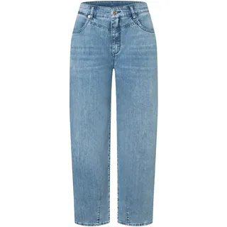 MAC Bobbie Jeans Barrel in Mittelblau-D42