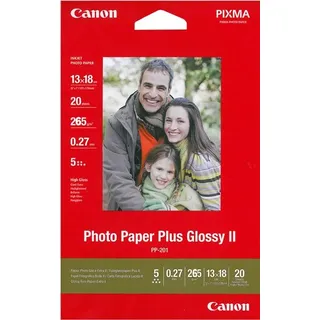 Canon Plus Glossy II PP-201 10 x 15 cm 265 g/m2 50 Blatt