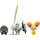 Jazwares Pokémon Battle Figure Set Fynx/Ferkuli/Lauchzelot 5 cm