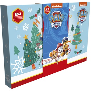CYP Brands Paw Patrol Adventskalender, Weihnachten, Kalender, Geschenke, mehrfarbig, offizielles Produkt