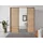 211 x 214 x 68 cm Beige/Braun