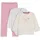 TOMMY HILFIGER Mädchen Gr 86 classic pink Jersey Obermaterial 95 Baumwolle 5 Elasthan unifarben KOB Set-Artikel