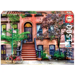 Educa - Puzzle 1500 Teile für Erwachsene | Greenwich Village, 1500 Teile Puzzle für Erwachsene und Kinder ab 14 Jahren, New York, USA (18502)