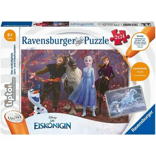 Ravensburger tiptoi Spiel Puzzle für kleine Entdecker: Die Eiskönigin 2x24p