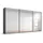 360 x 210 x 62 cm grau