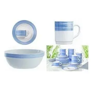 Arcoroc Untertasse 14 cm blau 6er Set