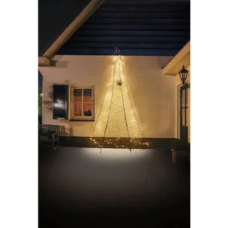 Fairybell Wand Weihnachtsbaum Dekoration 2,2x4 m 240 LED Leuchten warmweiß