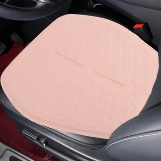 LY4U Großes Gel-Sitzkissen, Atmungsaktives 3D-Oberflächen-Autositzkissen für Langes Fahren, Entlastung des Sitzenden Drucks für Home Office Stuhl/Rollstuhl, Rosa