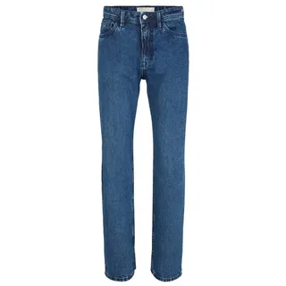 TOM TAILOR 5-Pocket-Jeans Herren Jeans 90s Straight Fit (1-tlg) blau