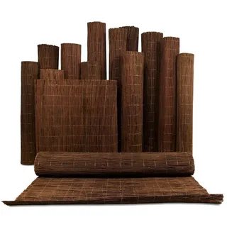 Roysson Garden Weidenzaun Weidenmatte balkon weide sichtschutz weidenzaun 3m / 120 cm