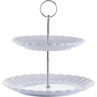 Price&Kensington Price & Kensington Luxe 2-stöckige Etagere weiß