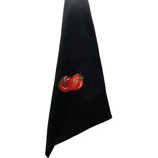 Vista Portuguese Geschirrtuch Tomate Schwarz (50x70cm)