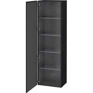 Duravit L-Cube LC1181L1616 Hochschrank 50 x 36,3 x 176 cm Eiche Schwarz Holz