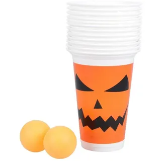 Halloween "FEAR PONG" Bier Pong Spiele Set