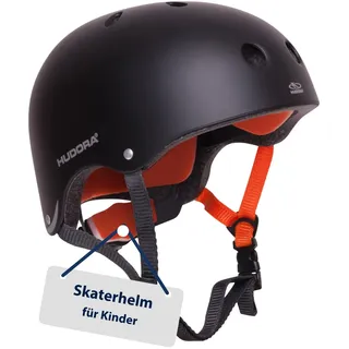 Hudora 84104 Sport-Kopfbedeckung Schwarz, Orange