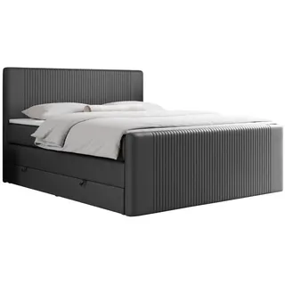 MKS KING DOREN 160 x 200 cm H3 Dunkelgrau
