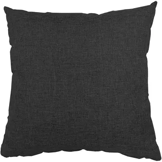 chilly pilley Kleines Kissen Kopfkissen Gartenkissen Outdoor Lounge Dekoratives Dekokissen Garten Kissen Elegante Outdoorkissen (40x40 cm, Schwarz)