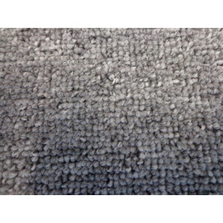 Teppichboden Auslegware Schlingenteppich 200 cm breit, Internethandel Pfordt grau 400 cm