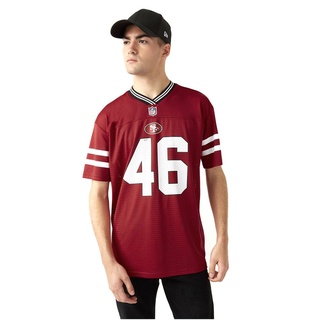 New Era - NFL T-Shirt - San Francisco 49ers Oversized Tee - S - für Männer - Größe S - rot - S