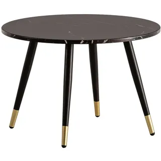 Wohnling Couchtisch Schwarz 60 x 60 x 41 cm