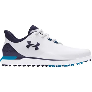 Under Armour Golfschuhe Herren Drive Fade Spikeless, weiß/blau/navy