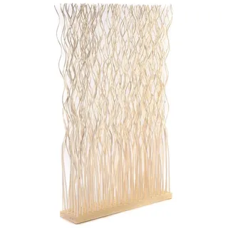 creedwood RAUMTEILER Beige, Naturmaterialien, 70x110x17 cm, Wohnzimmer, Raumteiler | Paravents, Raumteiler