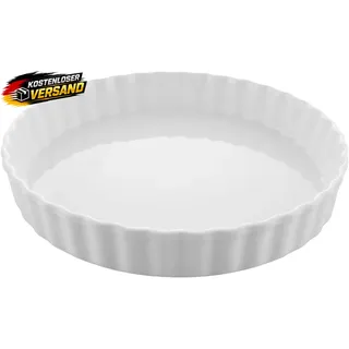 Quicheform Keramik 26Cm, Antihaftbeschichtete Tortenboden Backform, Tarteform Ke